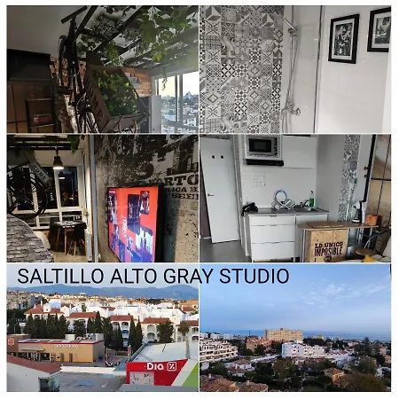 Saltillo Alto Gray Studio. Vistas Al Mar Y Piscina Apartment *