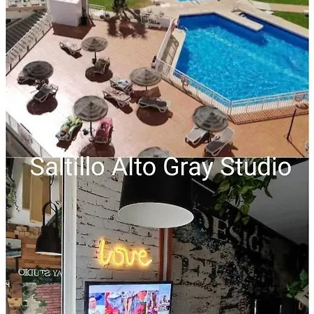 Saltillo Alto Gray Studio. Vistas Al Mar Y Piscina * Torremolinos
